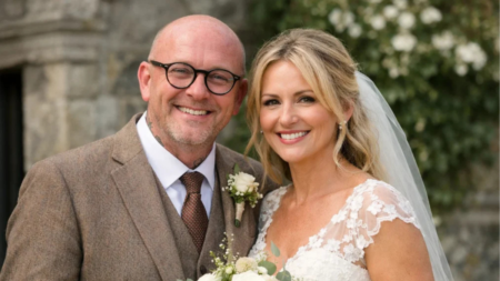 wedding drew pritchard new wife
